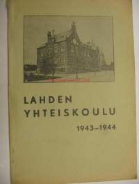 Lahden Yhteiskoulu 1943-1944 vuosikirja