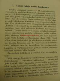 Toijalan Yhteiskoulu 1923-1924 vuosikirja