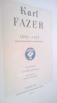 Karl Fazer 1891-1951