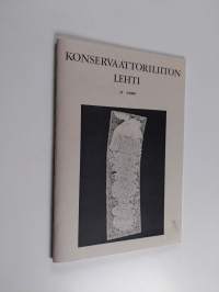 Konservaattoriliiton lehti 1/1994