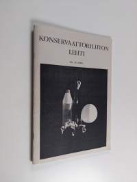 Konservaattoriliiton lehti 2/1993