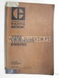 Caterpillar 3306 Vehicular engine 3N1-Up to 3N24132 parts book -varaosaluettelo