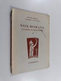 Vox Romana - pars prima ; Cornelius Nepos, Caesar ; sanasto ja selitykset