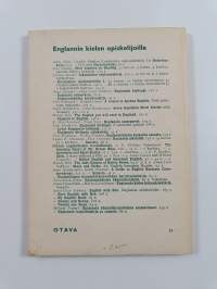 Englanninkielen käännöstehtäviä sekä ylioppilastehtävät vuodesta 1950 lähtien :tekstiosa