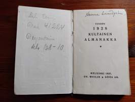 Kultainen almanakka 1928
