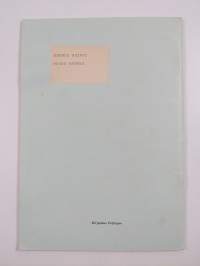Ornis Fennica 1/1973 Vol 50