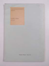 Ornis Fennica 3-4/1971 Vol 48