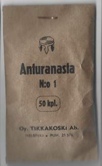 Anturanasta N:o 1, 50 kpl, täysi tuotepakkaus