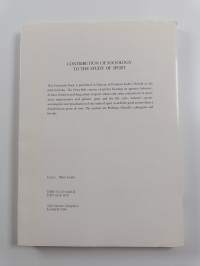 Contribution of sociology to the study of sport : Festschrift book in honour of professor Kalevi Heinilä