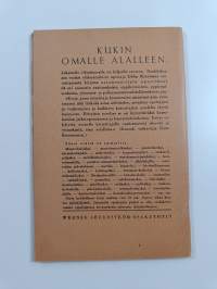 Yhteiskunnallinen lukukirja : jatko-opetuksen yhteiskunnallista vuorokurssia varten