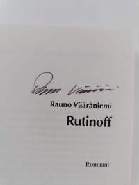 Rutinoff : romaani (signeerattu)