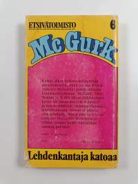 Lehdenkantaja katoaa