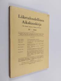 Liiketaloudellinen aikakauskirja 1968 nro 4