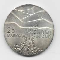 25 markkaa 1978  Lahti - hopeaa