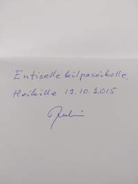 Hyppy yli Paarlahden (signeerattu, tekijän omiste)