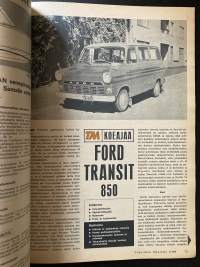 Tekniikan Maailma - 6/1968 - Koeajossa ja artikkeleissa mm. Automatkailu, Ford Transit 850, Honda 65 Sports, Tunturi Sport jne.