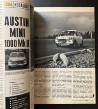 Tekniikan Maailma - 8/1968 - Koeajossa ja artikkeleissa mm. Leijuvan laivan vierailu, Austin Mini 1000, Kaikuluotain, Finn Sport Terhi 20, Fokker D VII jne.