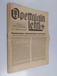 Opettajain lehti 46/1950