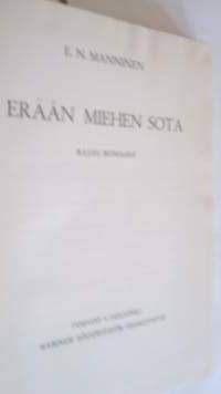 Erään miehen sota