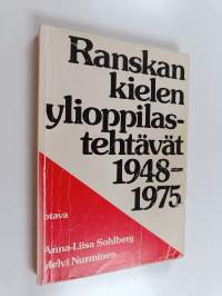 Ranskankielen ylioppilastehtävät 1948-1975