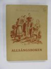 Allsångsboken - Texter till 140 sånger 