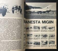 Tekniikan Maailma - 4/1968 - Koeajossa ja artikkeleissa mm. Opel Kadett 1500, SRN 4 ilmatyynyalus, Moranesta Migiin, 6 moottorikelkkaa tuntureilla jne.
