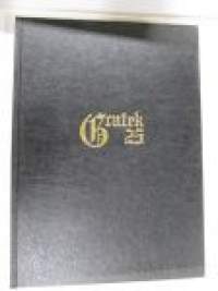 Gratek 25. Kirjapainoteknikkojen vuosijulkaisu 1985-1988