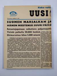 Värikkyyttä Helsingin keskustassa : Uudessa Suomessa julkaistuja väripiirroksia