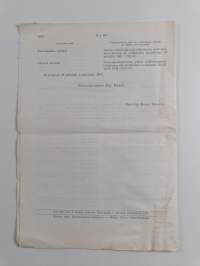 Suomen asetuskokoelma 1962 n:o 688-693