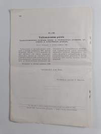 Suomen asetuskokoelma 1962 n:o 358-362