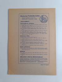 Historiallinen aikakauskirja N:o 3/1951