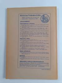 Historiallinen aikakauskirja N:o 2/1952