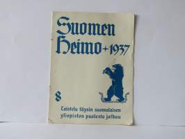 Suomen Heimo N:o 8 / 1937