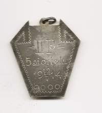 Palkintomitali II p 5-ottelu 1914 -mitali UH Jugend