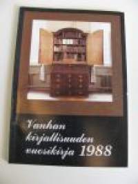 Vanhan kirjallisuuden vuosikirja 1988