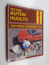 Auton huolto : 104 huoltokohdetta