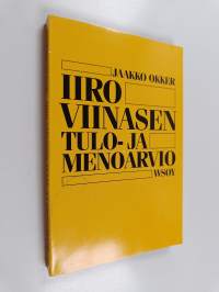 Iiro Viinasen tulo- ja menoarvio