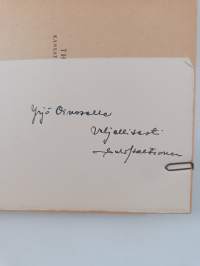 Theodor Schvindt - kansatieteilijä ja kotiseuduntutkija (signeerattu, tekijän omiste)