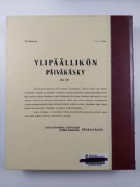 Ylipäällikön päiväkäskyt (numeroitu)