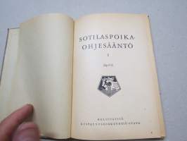 Sotilaspoikaohjesääntö I  (SpO I) 1943