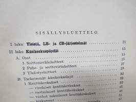 SA Puhelinkeskusopas - Rakenne, asennus ja käyttö, Päämajan Viestiosasto 1 julkaisu