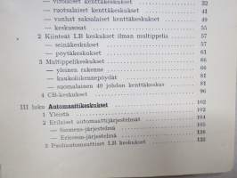 SA Puhelinkeskusopas - Rakenne, asennus ja käyttö, Päämajan Viestiosasto 1 julkaisu