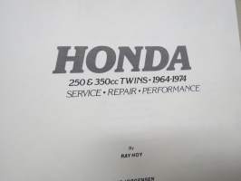 Clymer Honda 250 &amp; 350 cc Twins 1964-1974 service - repair - performance