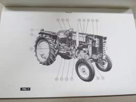 Massey-Ferguson 175 S Tractor Operator Instruction Book -käyttöohjekirja, englanninkielinen