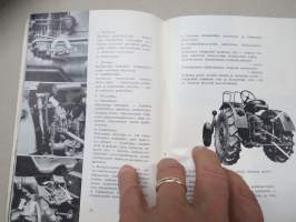 Porsche- Allgaier A 122 - A - 133 - A 144 -käyttöohjekirja (Kuinka hoidan traktorini)