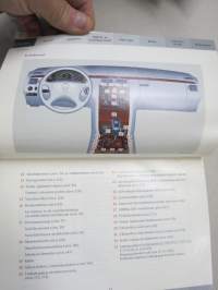 Mercedes-Benz E-sarja käyttöohjekirja 2001