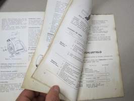 Remington moottorisaha -käyttöohjekirja / huolto-ohjekirja -chain saw manual in finnish