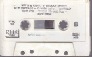 C-kasetti - Matti ja Teppo - Taivaan merkit, 1991. MTRC 105 Katso kappaleet kuvista