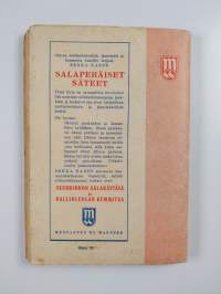 Salaperäiset säteet