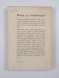 Roope ja romukauppa : poikakirja